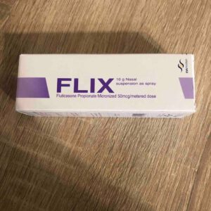Flix (Fluticasone Propionate Micronized). Nasal spray for runny nose 16g, 50mcg/dose