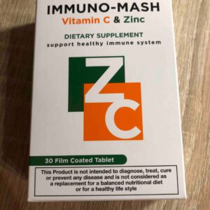 Immuno-Mash. Vitamin C and Zinc. 30 tablets
